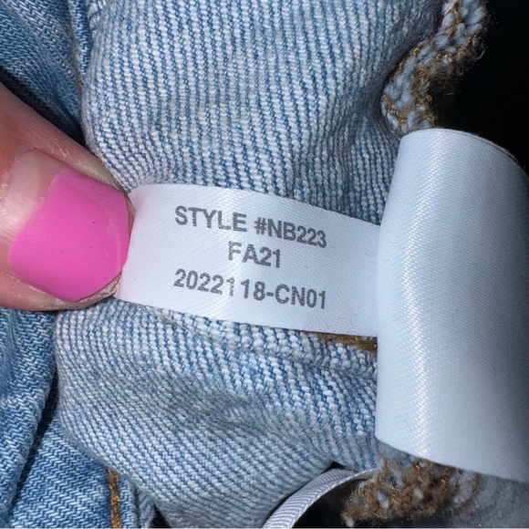 MADEWELL The Perfect Vintage Jean in Grandbay Wash Ripped Edition Plus Size 16W - Picture 12 of 15